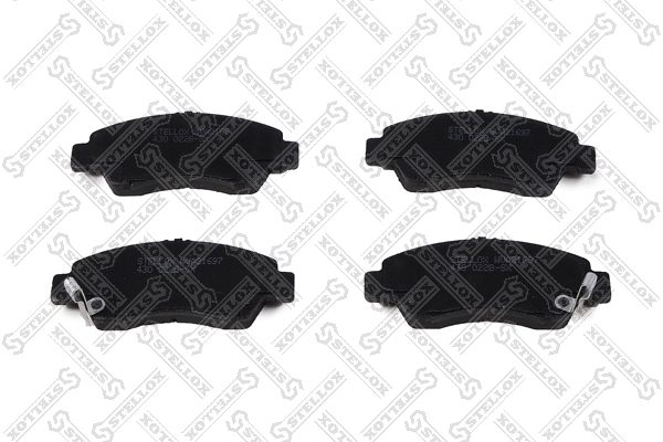 Brake Pad Set, disc brake (430 022B-SX)