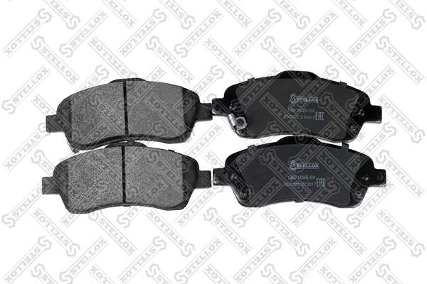 Brake Pad Set, disc brake (1057 002B-SX)
