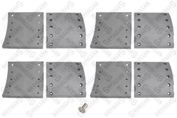 Brake Lining Kit, drum brake (85-00958-SX)