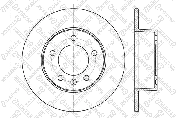 Brake Disc (6020-3643-SX)