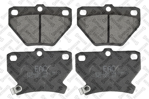 Brake Pad Set, disc brake (752 002-SX)