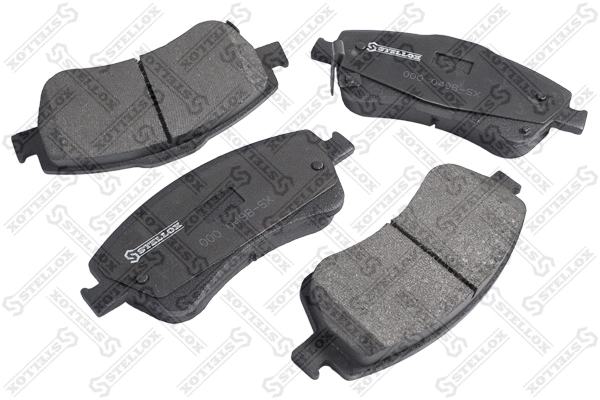 Brake Pad Set, disc brake (000 049B-SX)