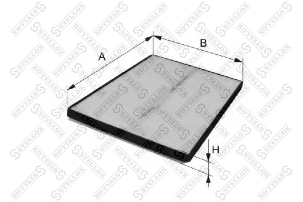 Filter, cabin air (71-10131-SX)