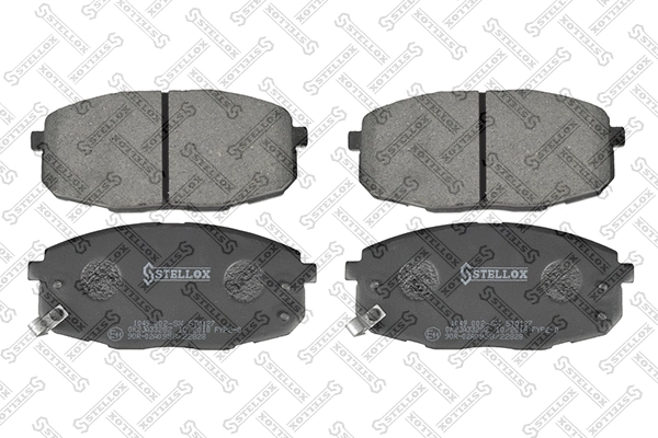 Brake Pad Set, disc brake (1049 002-SX)