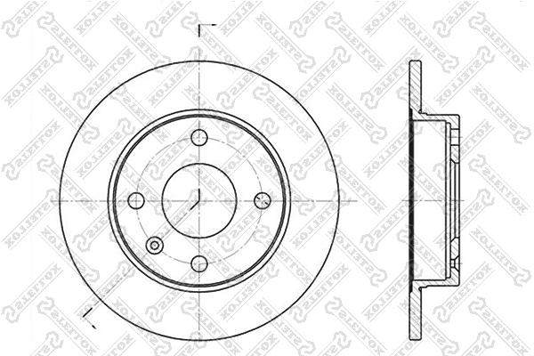 Brake Disc (6020-2526-SX)