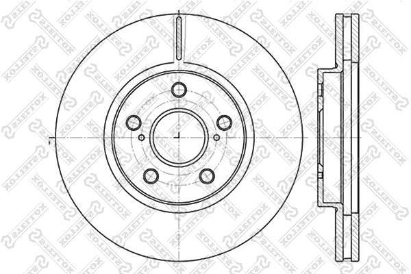 Brake Disc (6020-4592V-SX)