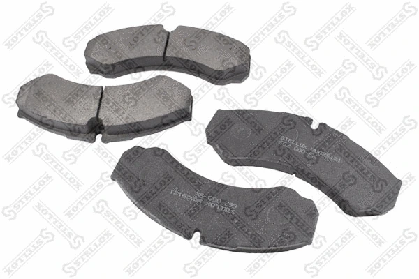 Brake Pad Set, disc brake (662 000-SX)