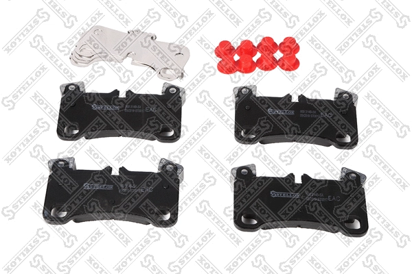 Brake Pad Set, disc brake (000 314B-SX)