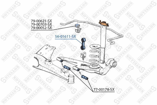 Link/Coupling Rod, stabiliser bar