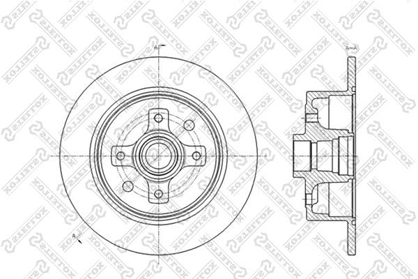 Brake Disc (6020-3616-SX)