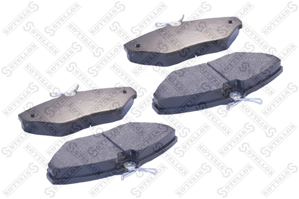 Brake Pad Set, disc brake (845 020-SX)