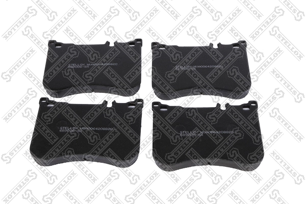 Brake Pad Set, disc brake (689 006-SX)