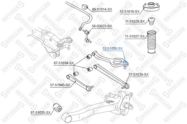 Ball Joint (52-51006-SX)