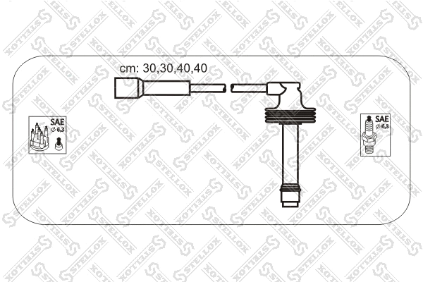 Ignition Cable Kit (10-38185-SX)