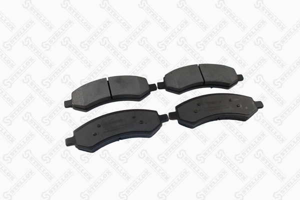 Brake Pad Set, disc brake (000 716B-SX)