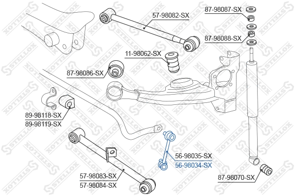 Link/Coupling Rod, stabiliser bar