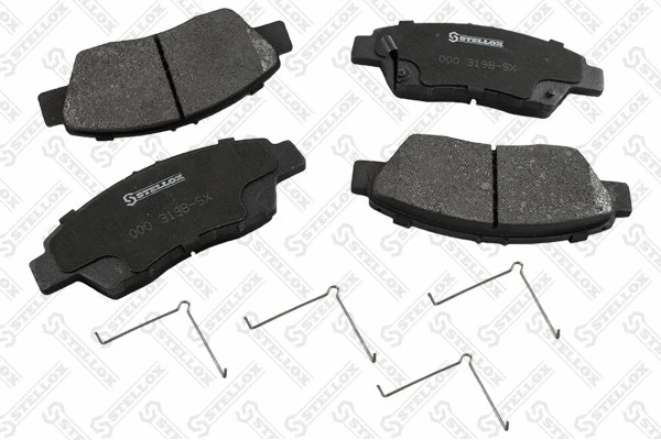 Brake Pad Set, disc brake (000 319B-SX)