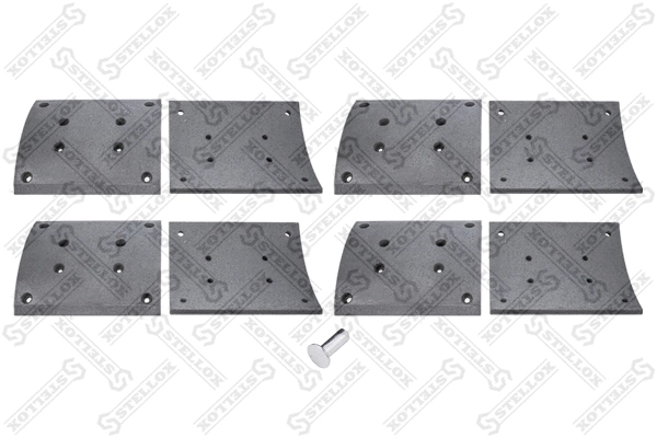Brake Lining Kit, drum brake (85-01042-SX)