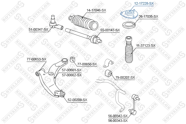 Suspension Strut Support Mount