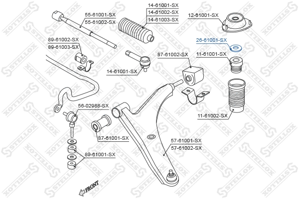 Rolling Bearing, suspension strut support mount