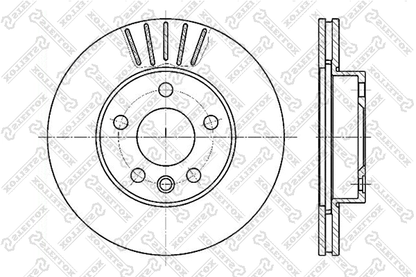 Brake Disc (6020-4768V-SX)