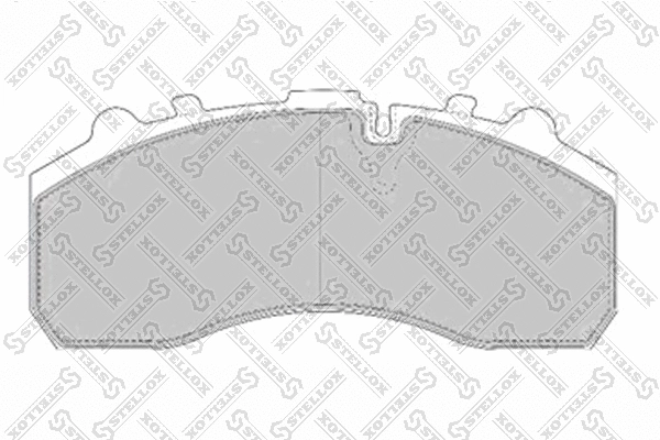 Brake Pad Set, disc brake (85-01413-SX)