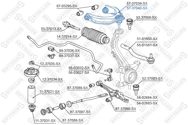 Control/Trailing Arm, wheel suspension