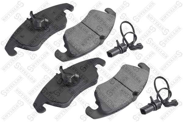 Brake Pad Set, disc brake (000 055B-SX)