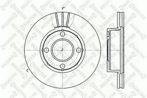Brake Disc (6020-4738V-SX)