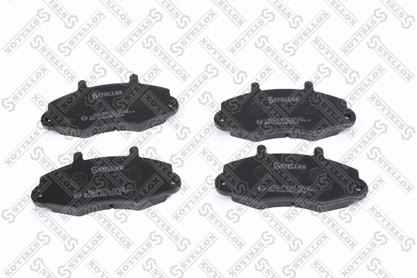 Brake Pad Set, disc brake (402 002-SX)