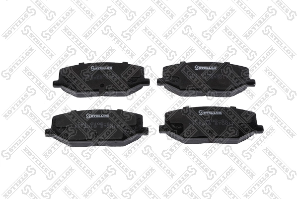 Brake Pad Set, disc brake (201 010B-SX)