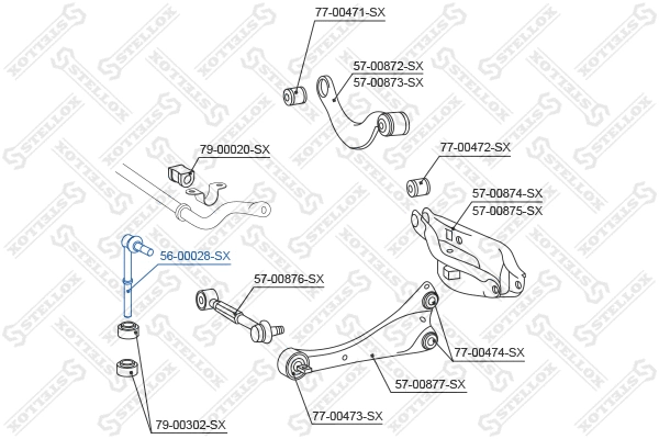 Link/Coupling Rod, stabiliser bar