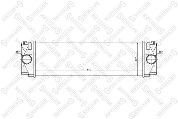 Charge Air Cooler (10-40206-SX)