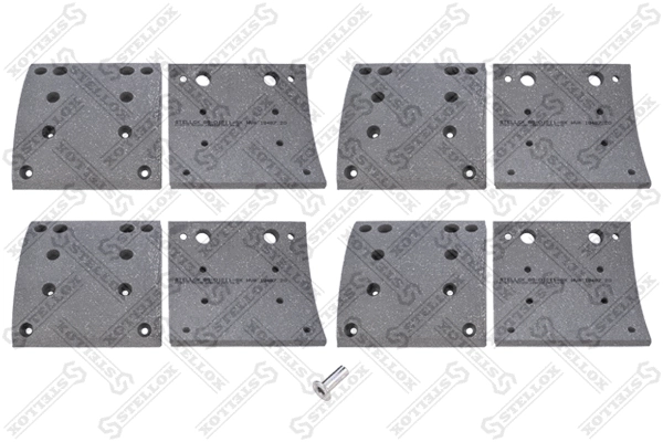 Brake Lining Kit, drum brake (85-01011-SX)