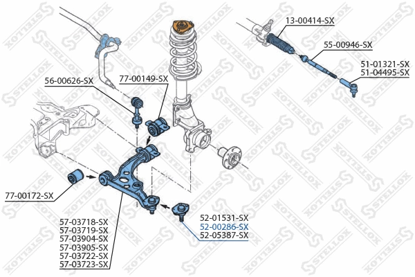 Ball Joint (52-00286-SX)