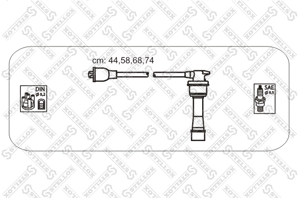 Ignition Cable Kit (10-38399-SX)