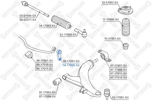 Link/Coupling Rod, stabiliser bar