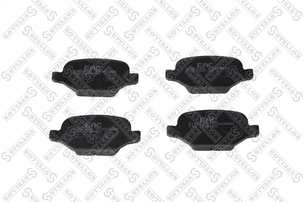 Brake Pad Set, disc brake (738 000-SX)