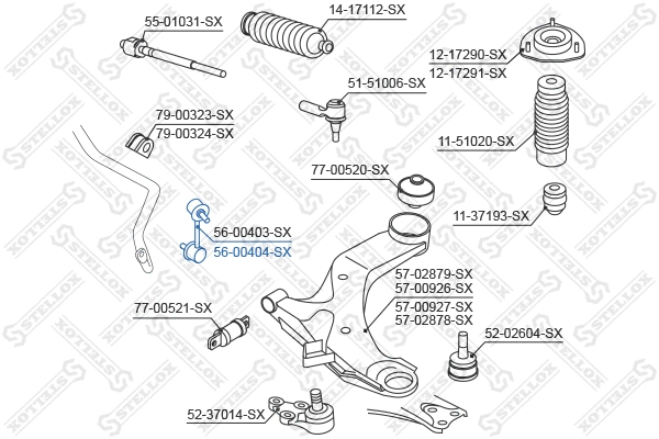 Link/Coupling Rod, stabiliser bar