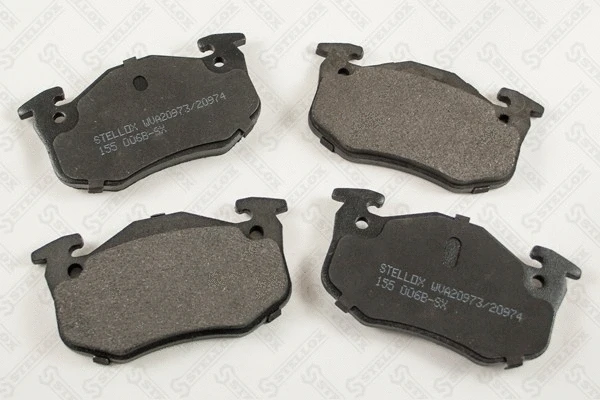 Brake Pad Set, disc brake (155 006B-SX)
