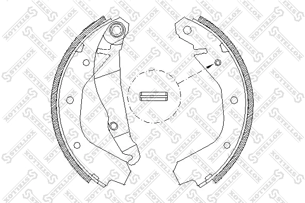 Brake Shoe Set (102 100-SX)