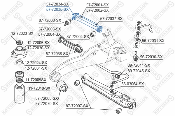 Rod/Strut, wheel suspension