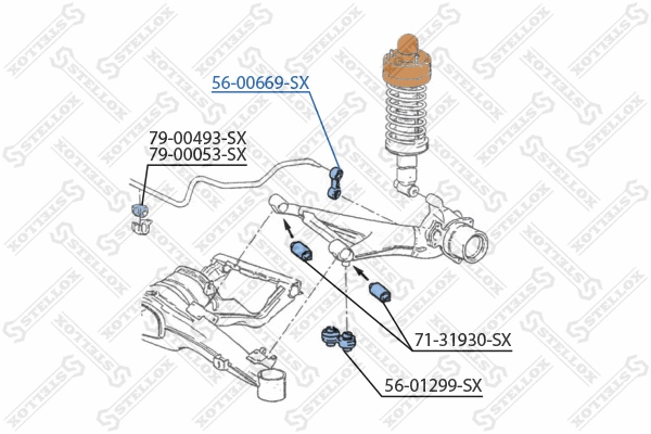 Link/Coupling Rod, stabiliser bar
