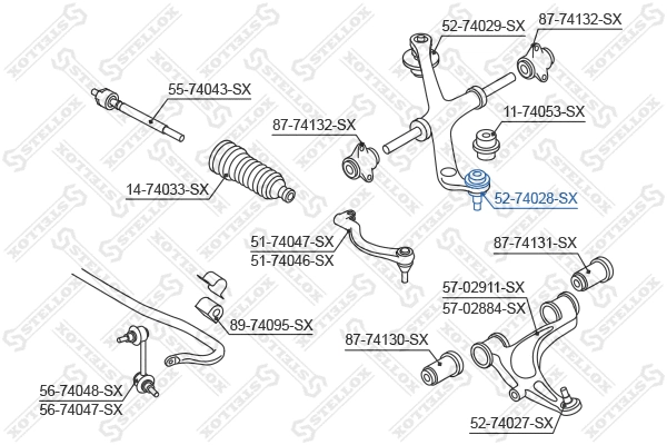 Ball Joint (52-74028-SX)