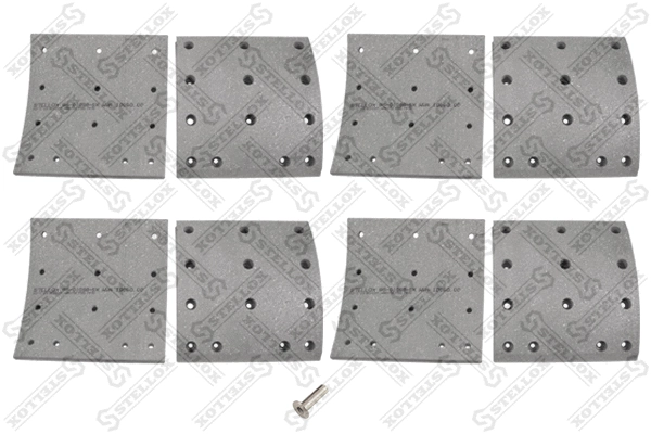 Brake Lining Kit, drum brake (85-01098-SX)