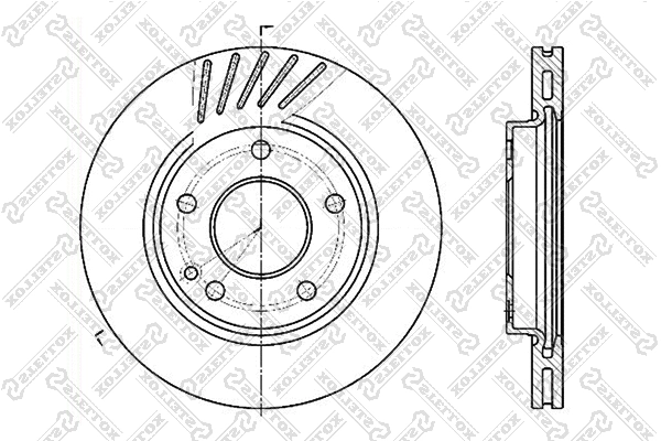 Brake Disc (6020-3346V-SX)