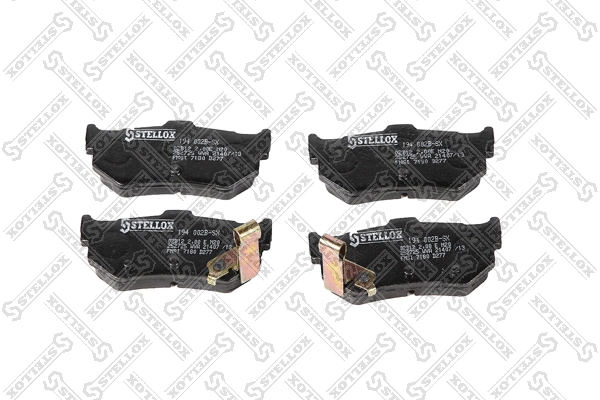 Brake Pad Set, disc brake (194 002B-SX)