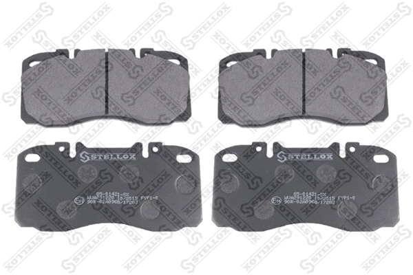 Brake Pad Set, disc brake (85-01421-SX)