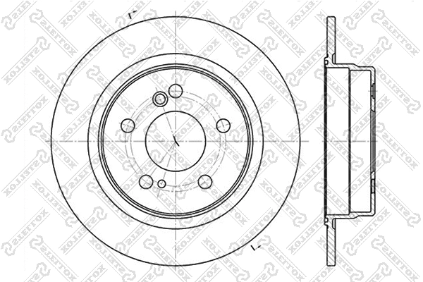 Brake Disc (6020-3326-SX)