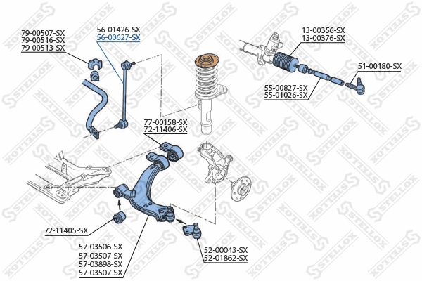 Link/Coupling Rod, stabiliser bar
